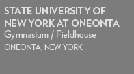 State University of New York at Oneonta, Gymnasium / Fieldhouse 